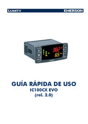 Emerson Lumity IC100CX EVO Guía Rápida De Uso