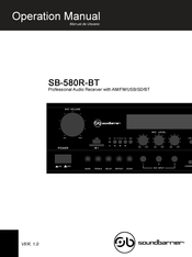 Soundbarrier SB-580R-BT Manual De Usuario