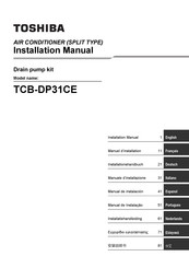 Toshiba TCB-DP31CE Manual De Instalación