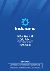 Indurama SEC-7BLG Manual Del Usuario