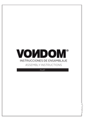 VONDOM FLAT Instrucciones De Ensamblaje