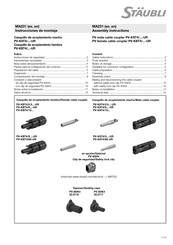 Staubli PV-KBT4/10II Instrucciones De Montaje