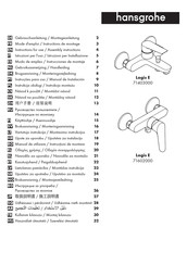 Hansgrohe Logis E 71602000 Modo De Empleo/Instrucciones De Montaje