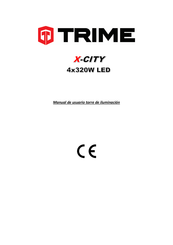 Trime X-CITY 4x320W LED Manual De Usuario