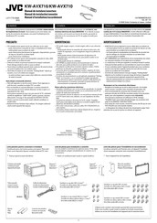JVC KW-AVX710 Manual De Instalación/Conexion