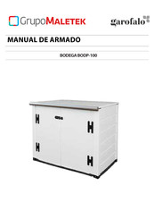 garofalo BODEGA BODP-100 Manual De Armado Y Uso