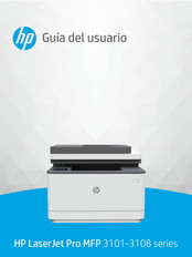 HP LaserJet Pro MFP 3108 Serie Guia Del Usuario