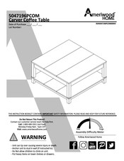 Ameriwood HOME 5047196PCOM Instrucciones De Montaje