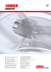 SUHNER ABRASIVE ROTOmax 4.2 TWIN Documentación Técnica