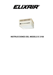 ELIXAIR E 2100 Instrucciones