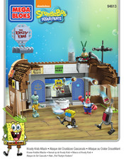 Mega Bloks nickelodeon SPONGEBOB SQUAREPANTS 94613 Instrucciones De Montaje