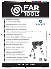 Far Tools 182036 Traducción Del Manual Original