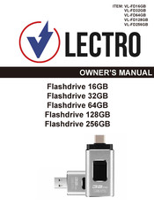 LECTRO Flashdrive 256GB Manual Del Propietário