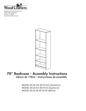 Wood Crafters BC70-HZ Instrucciones De Montaje