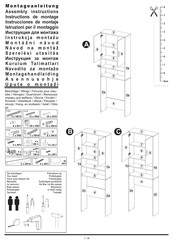 FMD Furniture 56613855 Instrucciones De Montaje