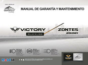 Victory ZONTES 350R1 Manual De Garantía Y Mantenimiento