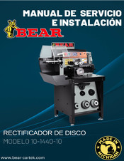 Bear 10-1440-10 Manual De Servicio E Instalación