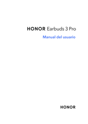 honor Earbuds 3 Pro Manual Del Usuario