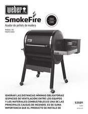 Weber SmokeFire EX4 Manual Del Propietário