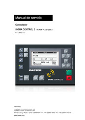 KAESER KOMPRESSOREN SIGMA CONTROL 2 Manual De Servicio