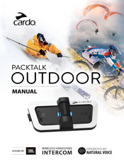 Cardo PACKTALK OUTDOOR Manual