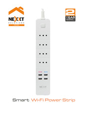 Nexxt Smart Wi-Fi Power Strip Manual De Instrucciones