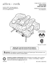 allen+roth VFL3-EO18DTL Manual De Instrucciones