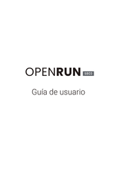 shokz OpenRun S803 Guía De Usuario