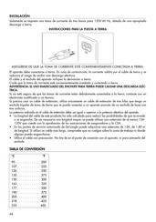 Delonghi EO-1289 Instalación