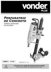 vonder PLUS PCV 4880 Manual De Instrucciones