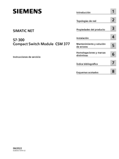 Siemens CSM 377 Instrucciones De Servicio