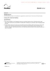 ResMed Astral Serie Manual De Instrucciones
