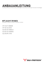SW-Motech KFT.23.017.70100/S Instrucciones De Montaje