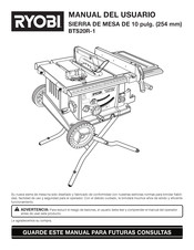 Ryobi BTS20R-1 Manual Del Usuario