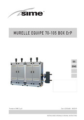 Sime MURELLE 105 BOX ErP Manual De Instrucciones