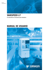 Omron VARISPEED L7 CIMR-L7Z20557 Manual De Usuario