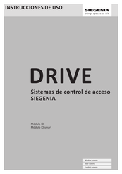 Siegenia DRIVE Instrucciones De Uso