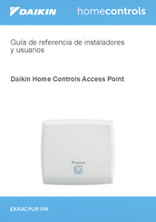 Daikin Home Controls Access Point Guía De Referencia