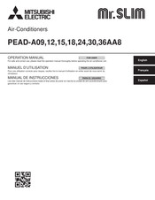 Mitsubishi Electric Mr.SLIM PEAD-A12AA8 Manual De Instrucciones