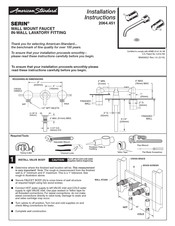 American Standard SERIN 2064.451 Instrucciones De Instalación