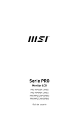 MSI PRO MP273QV Guía De Usuario