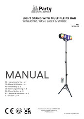 Party Light & Sound SPINLED Manual De Uso