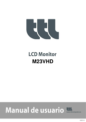 TTL M23VHD Manual De Usuario