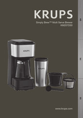 Krups Simply Brew KM207D50 Manual Del Usuario