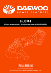 Daewoo DALAG18-1 Manual Del Usuario