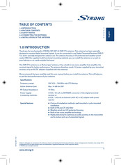 Strong SRT ANT 45 DVB-T/T2 Manual Del Usuario