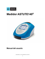 Astute Medical ASTUTE140 METER Manual Del Usuario