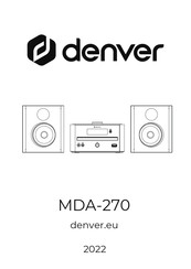 Denver MDA-270 Manual Del Usuario