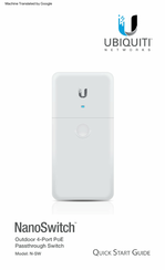 Ubiquiti Networks N-SW Guia De Inicio Rapido