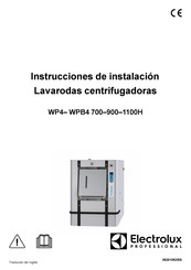 Electrolux Professional WPB4900H Instrucciones De Instalación